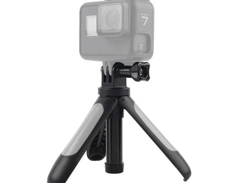 GP446 Multifunctional Mini Fixed Tripod for DJI, Insta360, GoPro and Other Action Cameras, GP446 (Grey), GP446 (Blue), GP446 (Red), GP446 (Black)