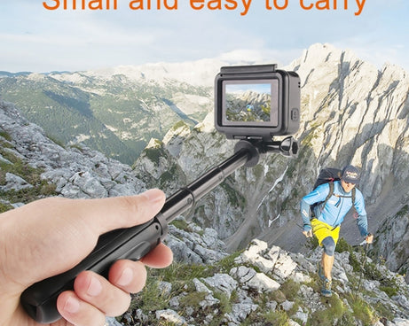 GP446 Multifunctional Mini Fixed Tripod for DJI, Insta360, GoPro and Other Action Cameras, GP446 (Grey), GP446 (Blue), GP446 (Red), GP446 (Black)