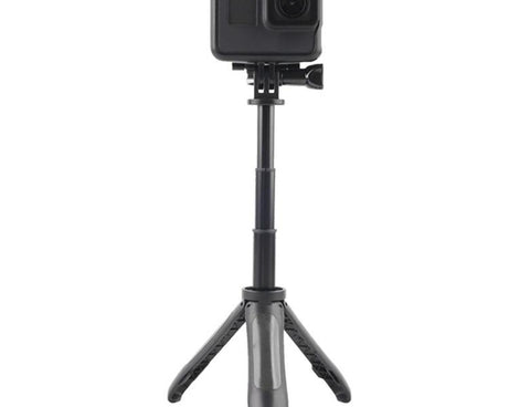 GP446 Multifunctional Mini Fixed Tripod for DJI, Insta360, GoPro and Other Action Cameras, GP446 (Grey), GP446 (Blue), GP446 (Red), GP446 (Black)