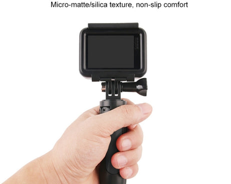 GP446 Multifunctional Mini Fixed Tripod for DJI, Insta360, GoPro and Other Action Cameras, GP446 (Grey), GP446 (Blue), GP446 (Red), GP446 (Black)