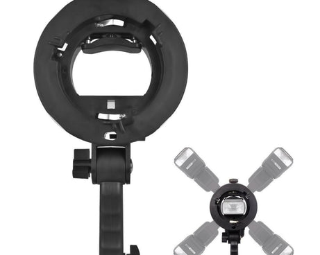 S Type Portable Top Flash Bracket, S-Bracket