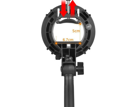 S Type Portable Top Flash Bracket, S-Bracket