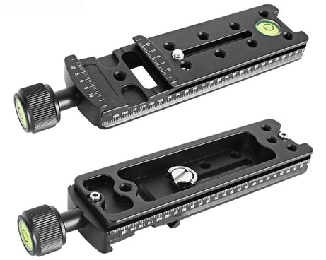 FVR-150 Multi-Purpose 150mm Vertical Nodal Slide Clamp Rail for Fisheyes Lens & Wide-angle Lens, Compatible with Arca Swiss RRS Clamp, FVR-150