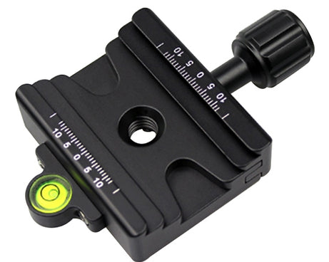 FCD-1 Dual-use Knob Quick Release Clamp Adapter Plate Mount for 39mm Arca / 32mm SLIDEFIX Quick Release Plate