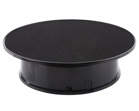 20cm 360 Degree Electric Rotating Turntable Display Stand Photography Video Shooting Props Turntable, Load 1.5kg, Powered by Battery & USB, 20cm/Powered by Battery or USB(B), 20cm/Powered by Battery or USB(W), 20cm/Powered by Battery or USB(W+B)