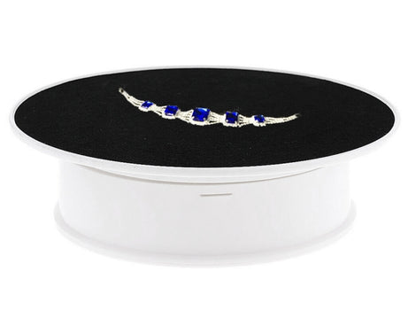 20cm 360 Degree Electric Rotating Turntable Display Stand Photography Video Shooting Props Turntable, Load 1.5kg, Powered by Battery & USB, 20cm/Powered by Battery or USB(B), 20cm/Powered by Battery or USB(W), 20cm/Powered by Battery or USB(W+B)
