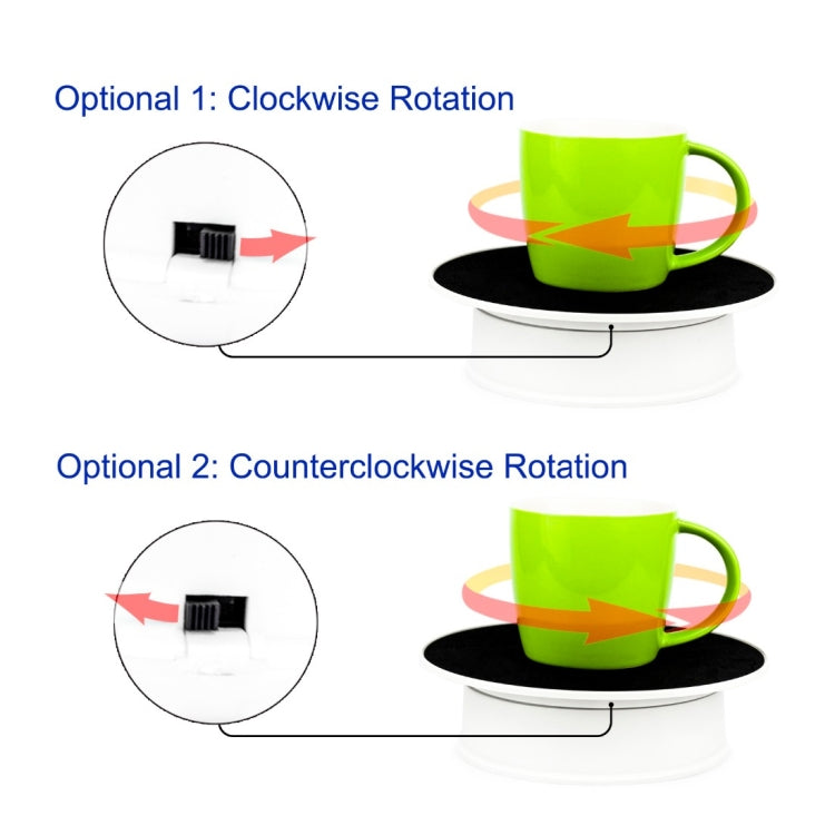20cm 360 Degree Electric Rotating Turntable Display Stand Photography Video Shooting Props Turntable, Load 1.5kg, Powered by Battery & USB, 20cm/Powered by Battery or USB(W), 20cm/Powered by Battery or USB(W+B), 20cm/Powered by Battery or USB(B)