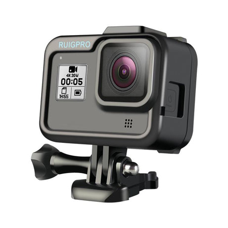 RUIGPRO for GoPro HERO8 Black Standard Border PC ABS Frame Mount Protective Case