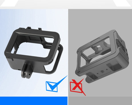 RUIGPRO for GoPro HERO8 Black Standard Border PC ABS Frame Mount Protective Case