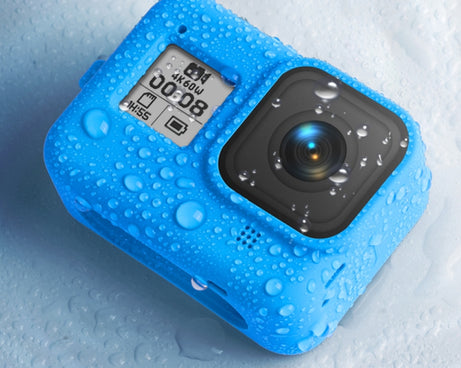 Silicone Protective Case Cover with Wrist Strap for GoPro HERO8 Black, For GoPro HERO8 Black