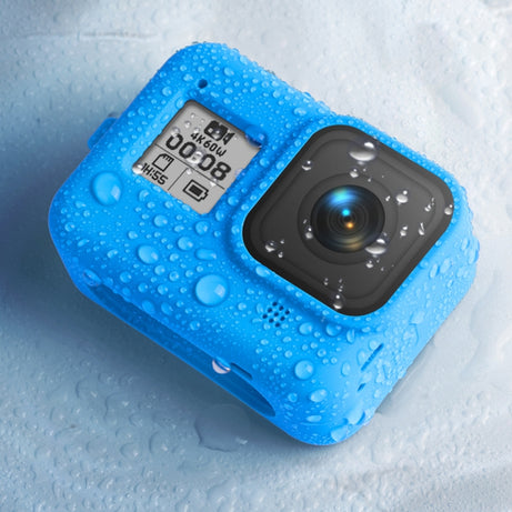 Silicone Protective Case Cover with Wrist Strap for GoPro HERO8 Black, For GoPro HERO8 Black