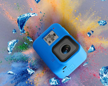 Silicone Protective Case Cover with Wrist Strap for GoPro HERO8 Black, For GoPro HERO8 Black
