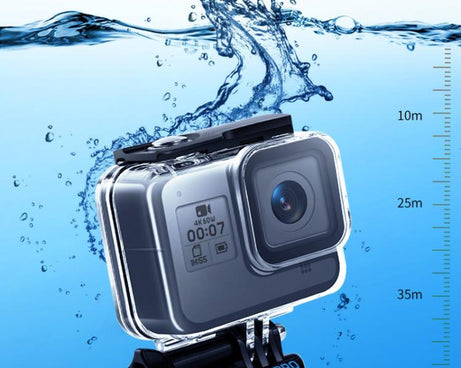RUIGPRO for GoPro HERO8 Black 45m Waterproof Housing Protective Case with Buckle Basic Mount & Screw, RUIGPRO For GoPro HERO8 Black