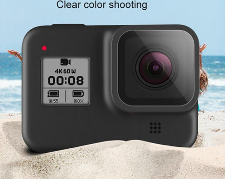 For GoPro HERO8 Black Lens + LCD Display Tempered Glass Film, For GoPro HERO8 Black