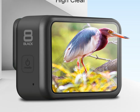 For GoPro HERO8 Black Lens + LCD Display Tempered Glass Film, For GoPro HERO8 Black