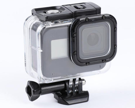 For GoPro HERO8 Black 45m Waterproof Housing Protective Case with Buckle Basic Mount & Screw, For GoPro HERO8 Black
