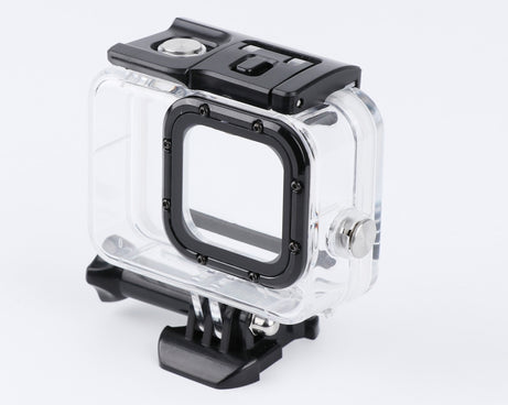 For GoPro HERO8 Black 45m Waterproof Housing Protective Case with Buckle Basic Mount & Screw, For GoPro HERO8 Black