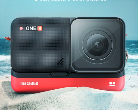 Lens + LCD Display Tempered Glass Film for Insta 360 One R 4K, For Insta 360 One R 4K