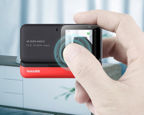 Lens + LCD Display Tempered Glass Film for Insta 360 One R 4K, For Insta 360 One R 4K