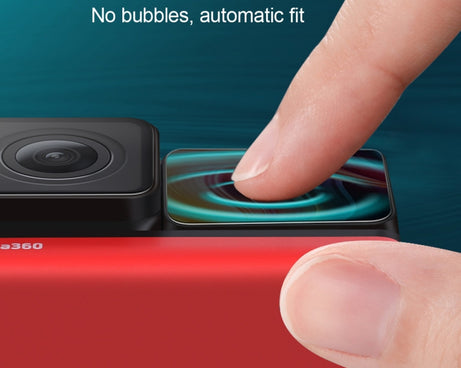 Lens + LCD Display Tempered Glass Film for Insta 360 One R 4K, For Insta 360 One R 4K