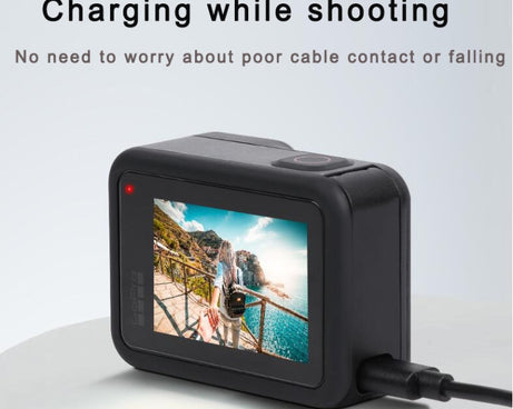 Sports Camera Rechargeable Battery Replacement Cover Side Cover for GoPro HERO8, For GoPro HERO8