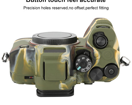 For Sony ILCE-7RM5 / Alpha 7R V Soft Silicone Protective Case, For Sony ILCE-7RM5
