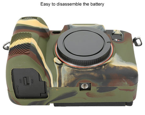 For Sony ILCE-7RM5 / Alpha 7R V Soft Silicone Protective Case, For Sony ILCE-7RM5