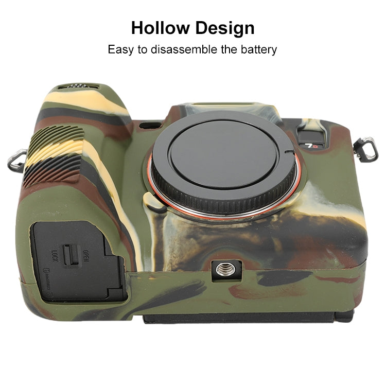 For Sony ILCE-7RM5 / Alpha 7R V Soft Silicone Protective Case, For Sony ILCE-7RM5