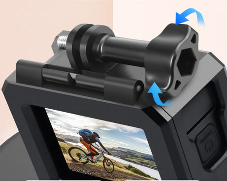 For GoPro HERO10 Black / HERO9 Black ABS Plastic Border Frame Mount Protective Case with Buckle Basic Mount & Screw, ABS Plastic Border Frame