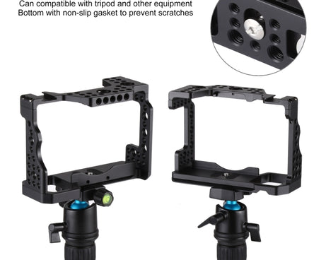 Video Camera Cage Stabilizer for Sony A7 III (A7M3) / A7R3 (A7R III), For Sony A7 III