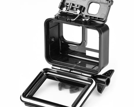 50m Waterproof Housing Protective Case with Buckle Basic Mount & Screw for GoPro HERO10 Black / HERO9 Black, 50m Waterproof Case
