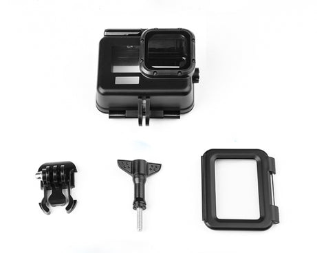 50m Waterproof Housing Protective Case with Buckle Basic Mount & Screw for GoPro HERO10 Black / HERO9 Black, 50m Waterproof Case