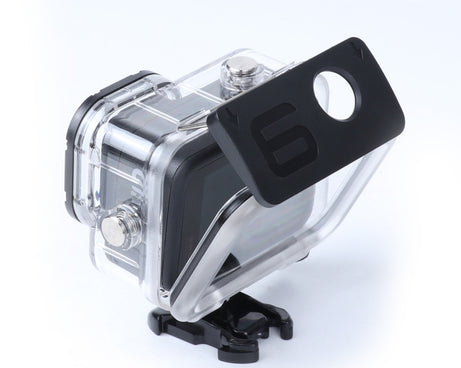 Shockproof Dustproof Housing Protective Case with Charging Hole & Buckle Basic Mount & Screw For GoPro HERO10 Black / HERO9 Black