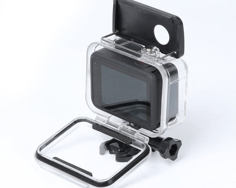 Shockproof Dustproof Housing Protective Case with Charging Hole & Buckle Basic Mount & Screw For GoPro HERO10 Black / HERO9 Black