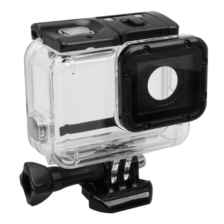 For GoPro HERO5 Skeleton Housing Protective Case Cover with Buckle Basic Mount & Lead Screw, Need to Disassemble Lens, with Buckle Basic