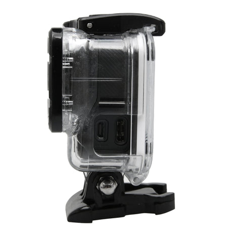 For GoPro HERO5 Skeleton Housing Protective Case Cover with Buckle Basic Mount & Lead Screw, Need to Disassemble Lens, with Buckle Basic