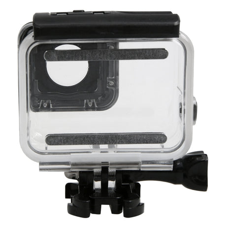 For GoPro HERO5 30m Waterproof PC & ABS Housing Protective Case + Touch Back Cover with Buckle Basic Mount & Long Screw, Backcover Size: 7 x 6 cm, Protective Case