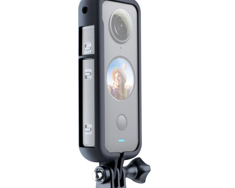 PC Plastic Protective Frame Mount Cage with Tripod Base Adapter for Insta360 One X2, For Insta360 One X2