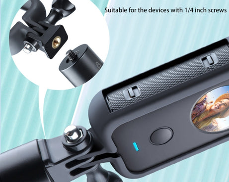 PC Plastic Protective Frame Mount Cage with Tripod Base Adapter for Insta360 One X2, For Insta360 One X2