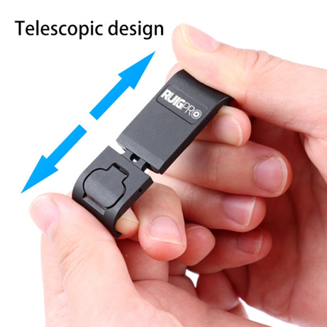 RUIGPRO Aluminum Alloy Battery Side Interface Cover for GoPro HERO10 Black / HERO9 Black, Aluminum Alloy Side Cover