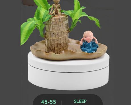 12cm 360 Degree Rotating Turntable Mirror Electric Display Stand Video Shooting Props Turntable, Load: 3kg, 12cm Mirror Sequins Gold, 12cm Mirror Sequins Silver