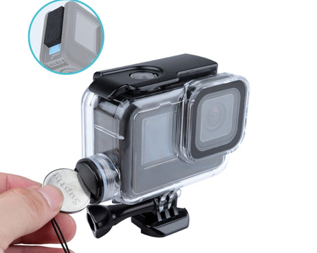 For GoPro HERO10 Black / HERO9 Black 30m Charging Waterproof Housing Case with Buckle Basic Mount & Screw, For GoPro HERO9 Black / Charging