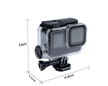 For GoPro HERO10 Black / HERO9 Black 30m Charging Waterproof Housing Case with Buckle Basic Mount & Screw, For GoPro HERO9 Black / Charging