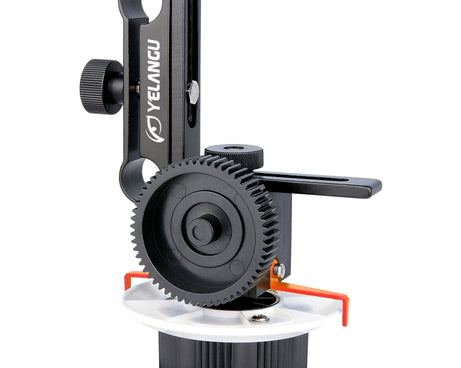 YELANGU F0 Camera Follow Focus with Gear Ring Belt for Canon / Nikon / Video Cameras / DSLR Cameras, F0 (Orange), F0 (Blue), F0 (Red)