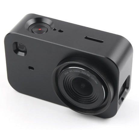 Housing Shell Aluminum Alloy Protective Cage with 37mm Filter Lens & Lens Cap & Screw for Xiaomi Mijia Small Camera