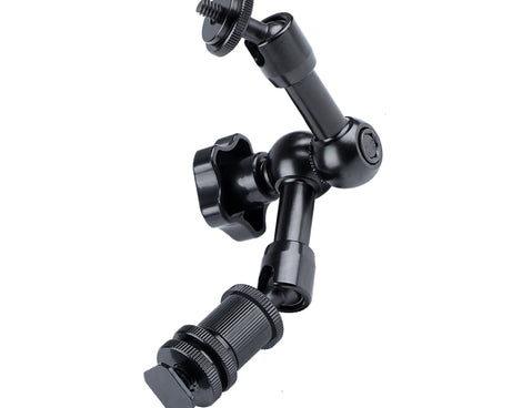 7 inch Adjustable Friction Articulating Magic Arm + Large Claws Clips, 7 inch Magic Arm + Claws Clips