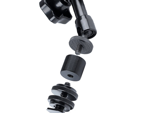 7 inch Adjustable Friction Articulating Magic Arm + Large Claws Clips, 7 inch Magic Arm + Claws Clips