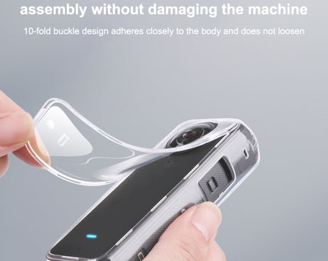 For Insta360 X3 Full Body Clear TPU Protective Case, Full Body Case