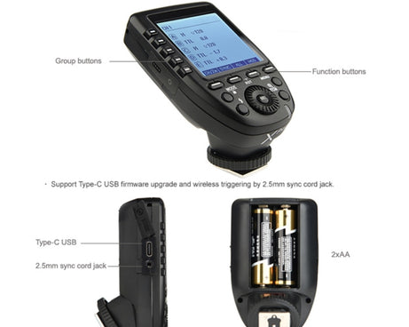 Godox Xpro-S TTL Wireless Flash Trigger for Sony, Xpro-S for Sony