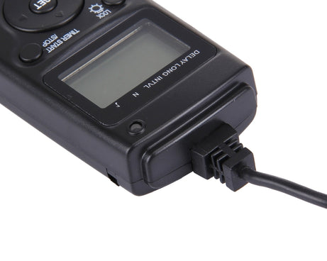 RST-7002 LCD Screen Time Lapse Intervalometer Shutter Release Digital Timer Remote Controller with C8 Cable for CANON 1D/1DS/50D/40D/30D/20D/10D/5D/7D Camera, RST-7002